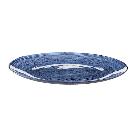 VILLA ITALIA Talerz do ciasta szklany 28 cm BLU INCANTO