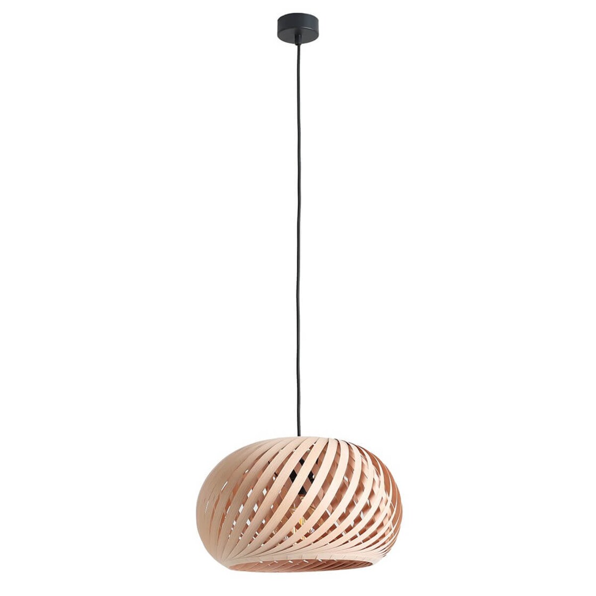 Wisząca lampa drewniana Nature 1123G_S Aldex ekologiczna naturalny
