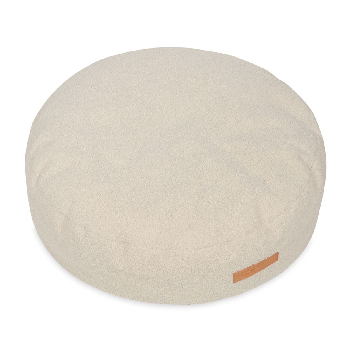 Animood Pufa Coco rozmiar: uniwersalny, kolor: jasny beż, materiał:boucle