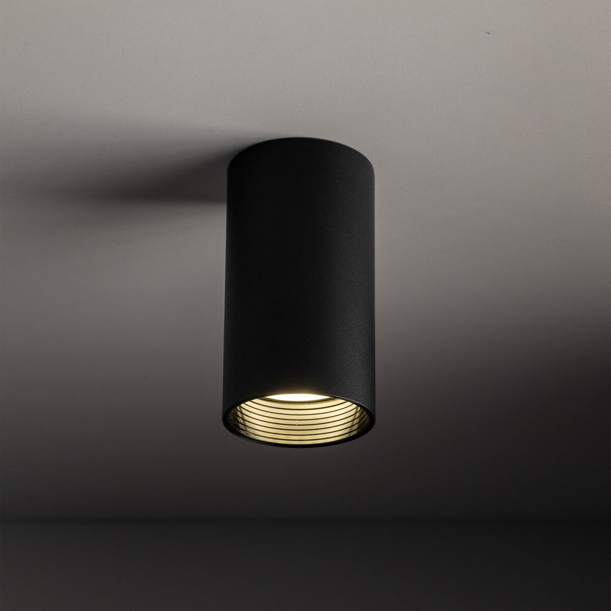Oprawa natynkowa spot AMIS BLACK GU10 czarno-złota TK Lighting 10718 LED max 10W IP20
