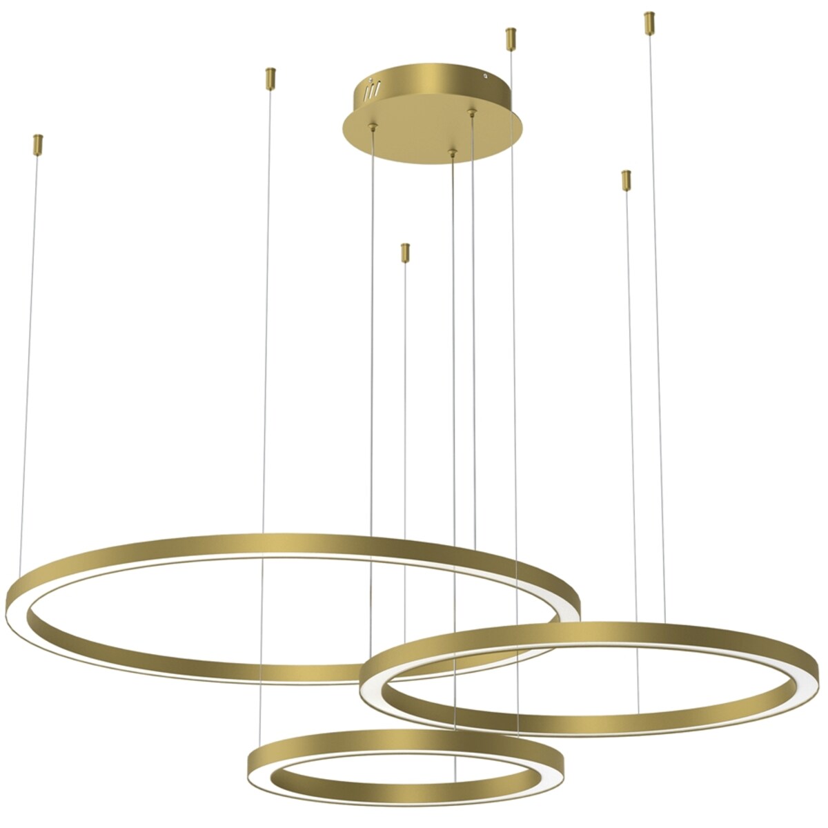 Lampa wisząca Galaxia ML8790 LED 85W nad stół złota