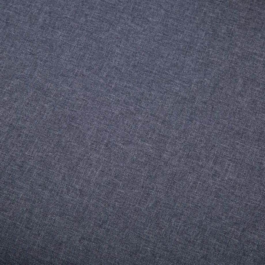 vidaXL Podnóżek tapicerowany, 73 x 43 x 42 cm, ciemnoszary