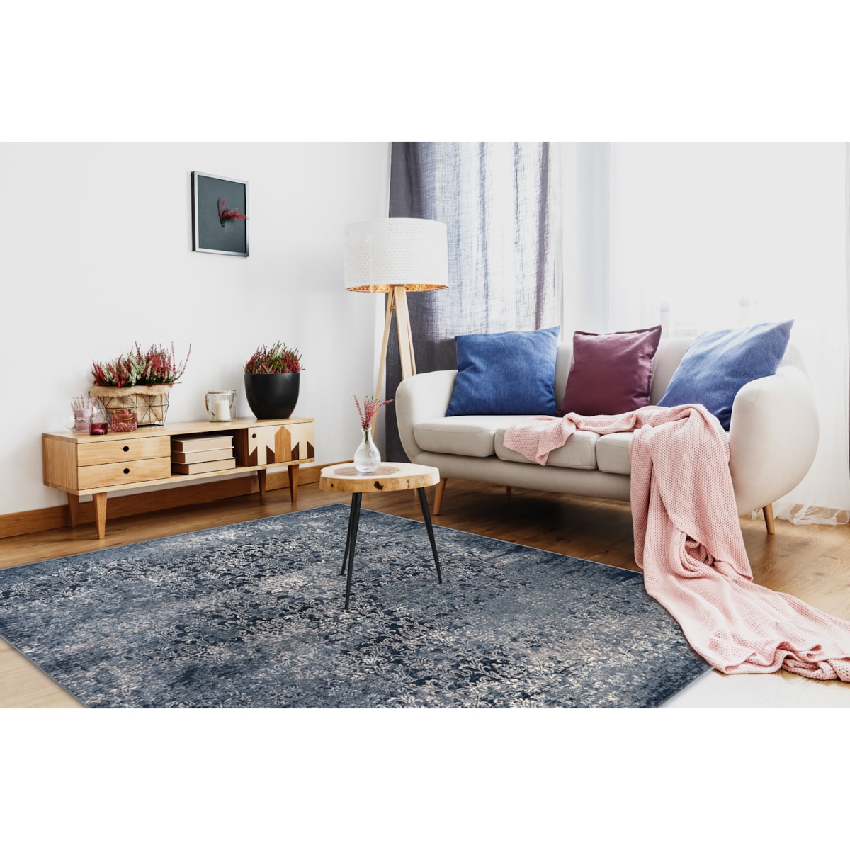 Dywan NAIN Ornament vintage 7010/51644 granat 240x340 cm