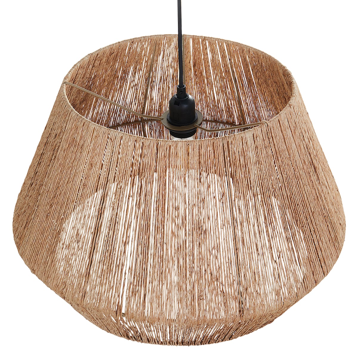 Lampa wisząca BIRAU Juta Naturalny