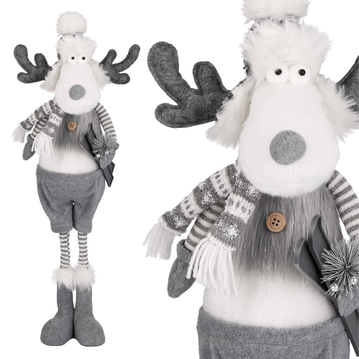 Renifer skrzat świąteczny łoś