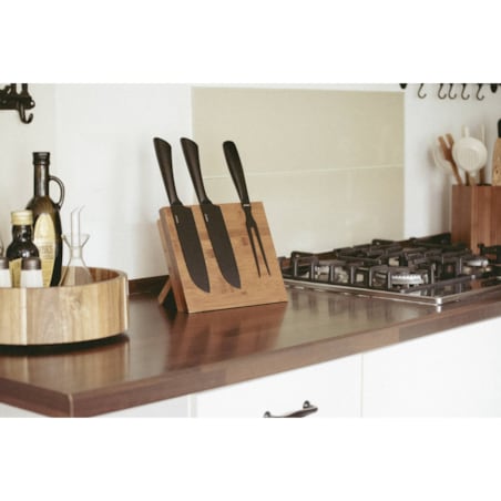 Magnetyczny stojak na noże MESINA, bambus