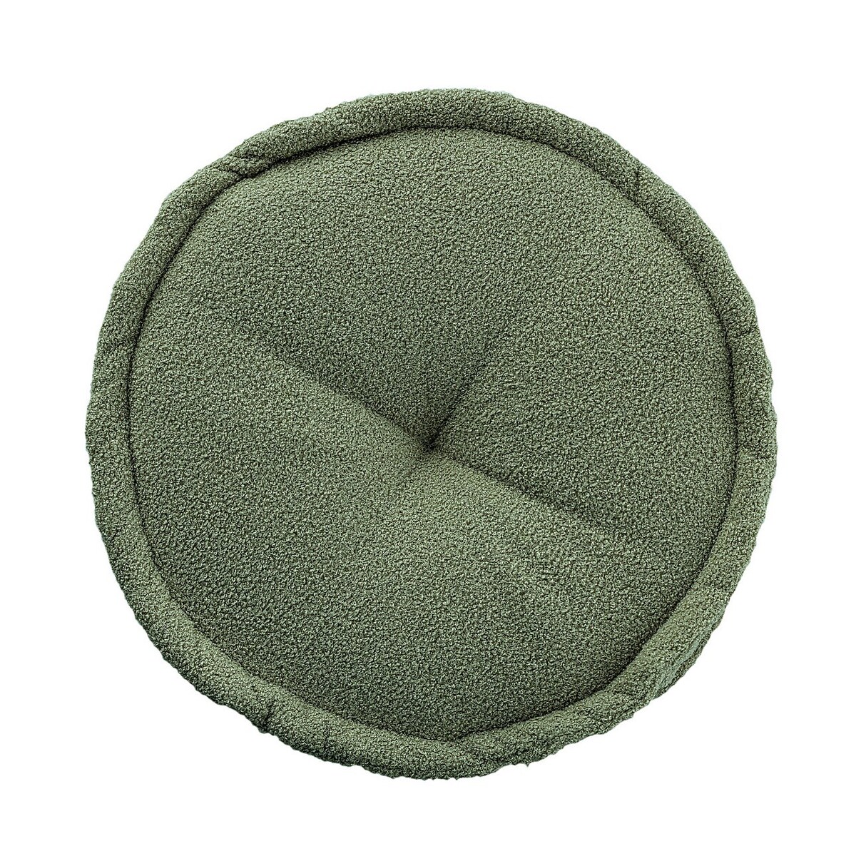 Puf francuski, zielony, 50x13cm, Boucle