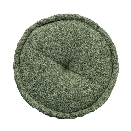 Puf francuski, zielony, 50x13cm, Boucle