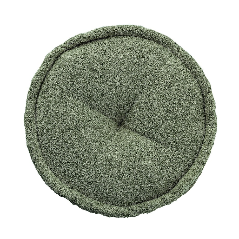 Puf francuski, zielony, 50x13cm, Boucle