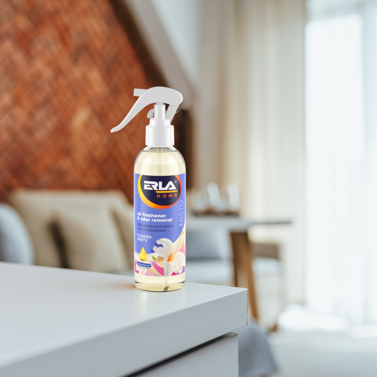 odświeżacz powietrza z neutralizatorem erla misto flower party 250ml
