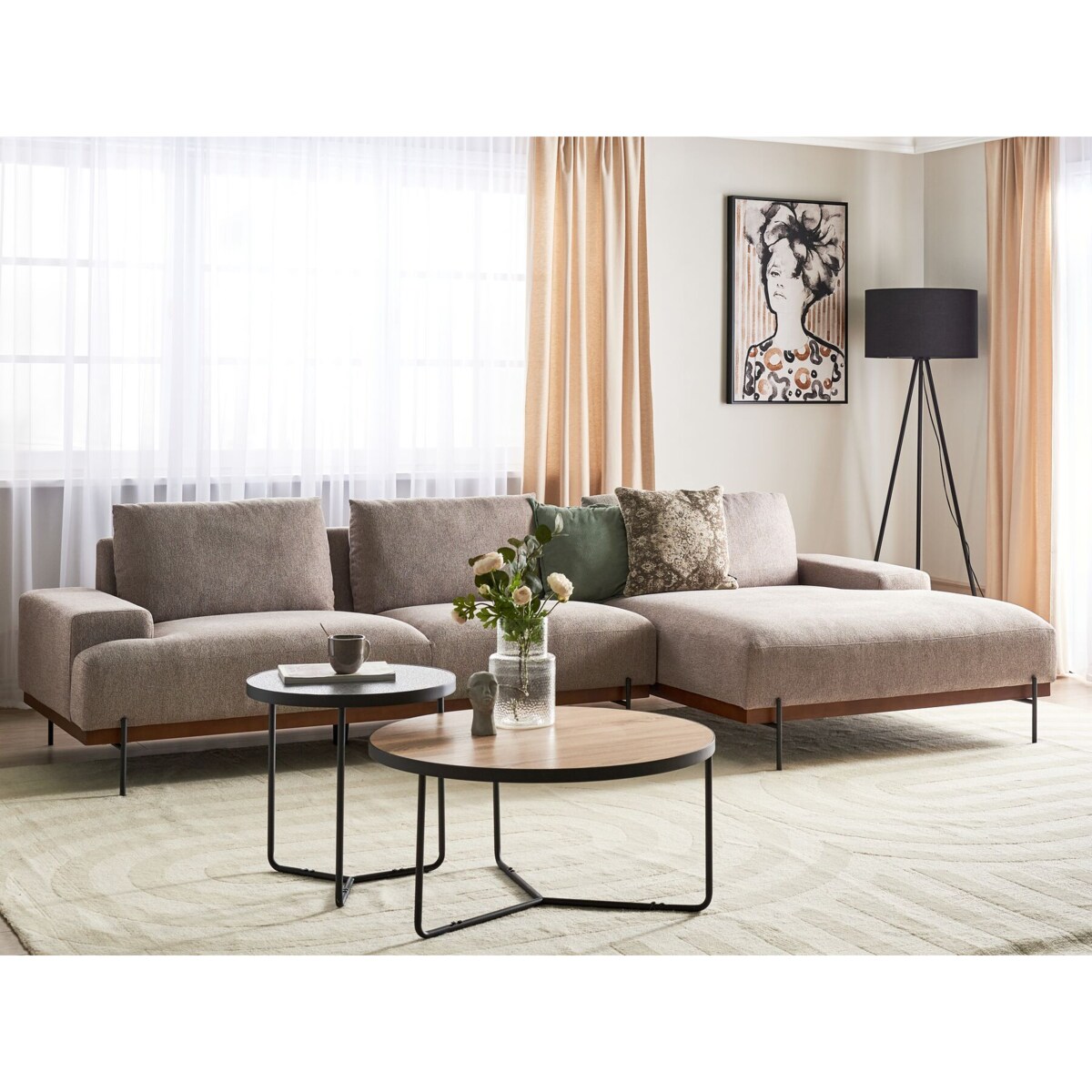 Narożnik lewostronny jasnobrązowy MRIFERD