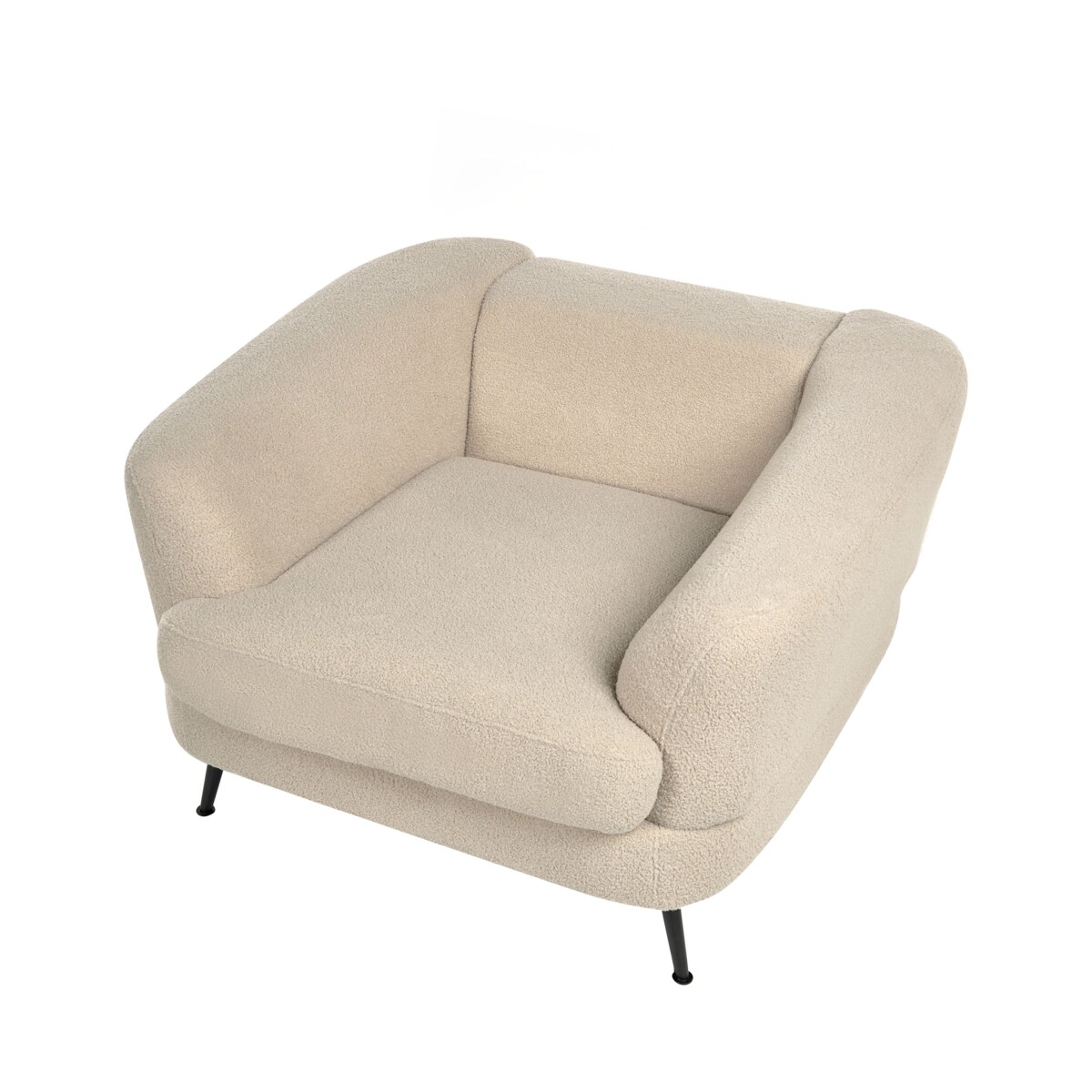 Fotel KJAER Boucle Jasnobeżowy