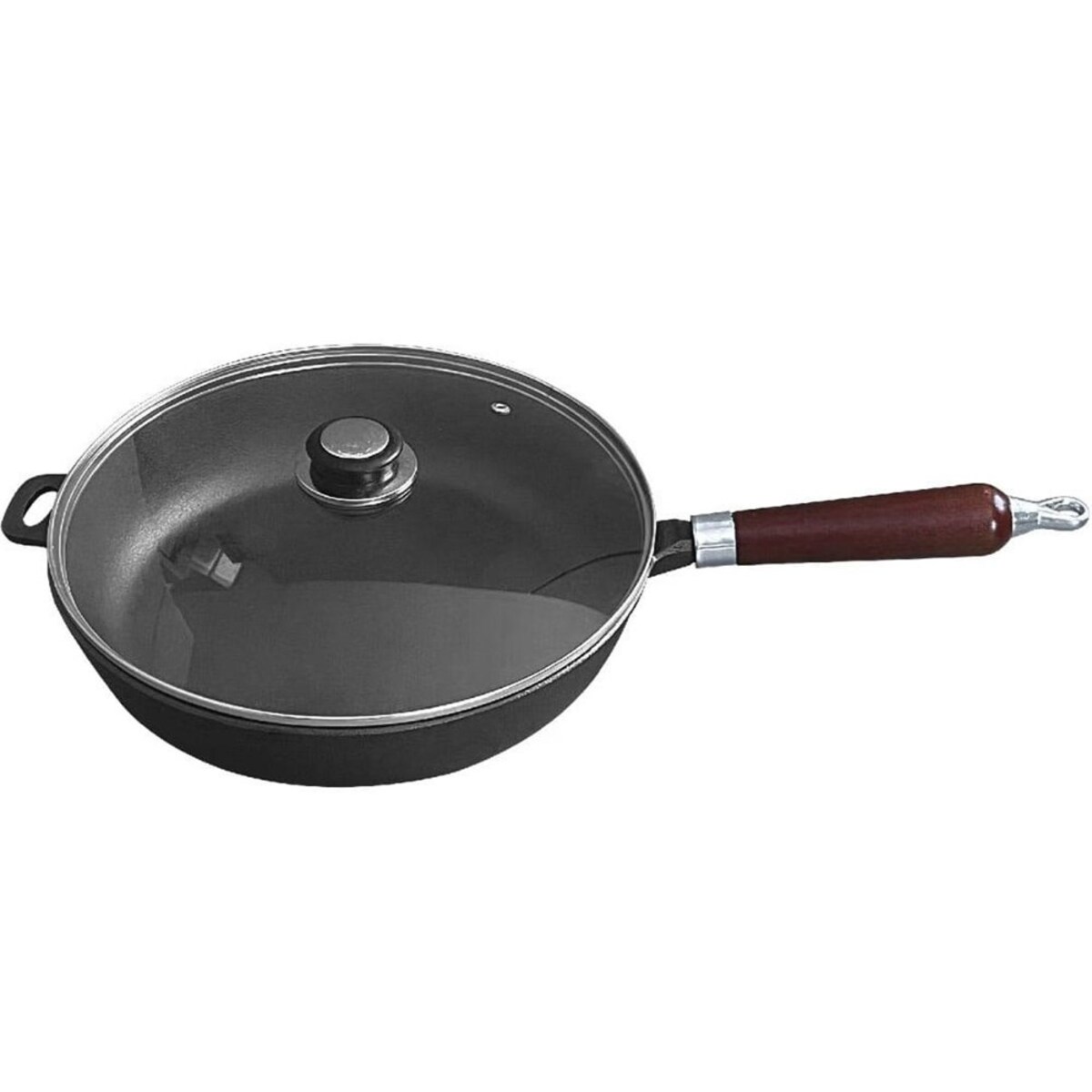 Krisberg patelnia żeliwna 28cm z pokrywą KS2567