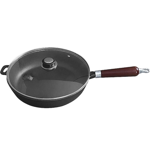 Krisberg patelnia żeliwna 28cm z pokrywą KS2567