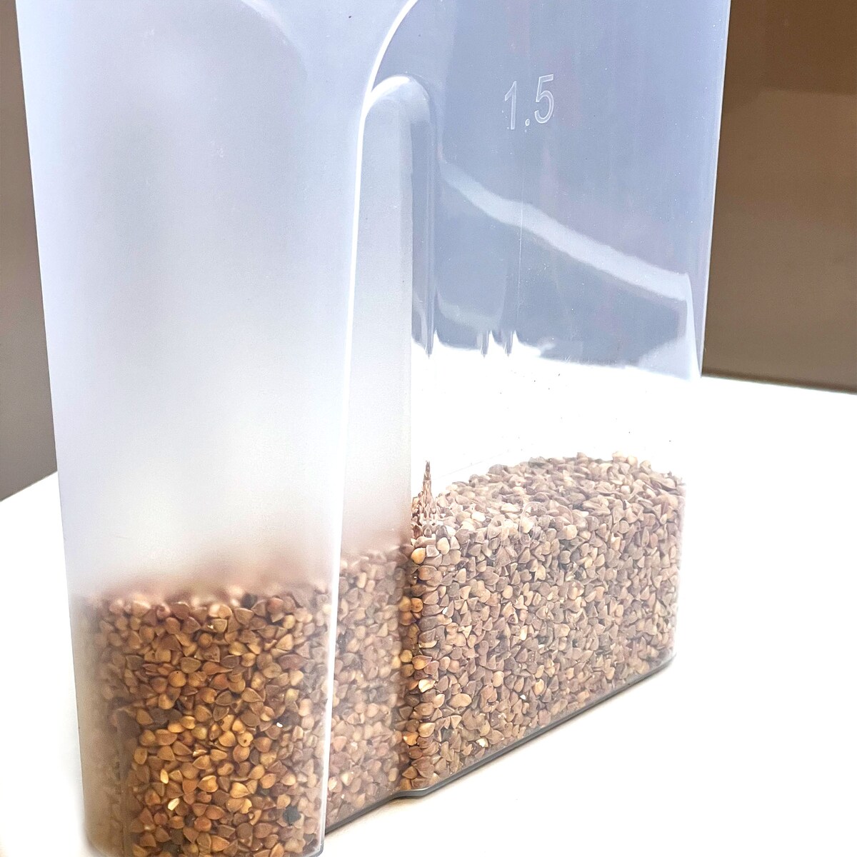 Pojemniki Na Żywność Kuchenne 3 X 2,4 L Makaron Mąkę Cukier Kaszę Sypkie