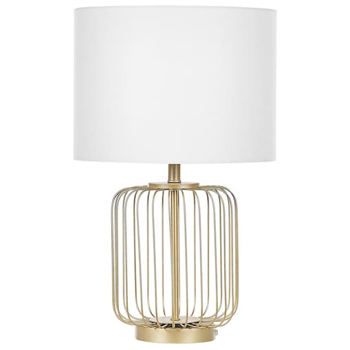 Lampa stołowa THOUET Metal Złoty