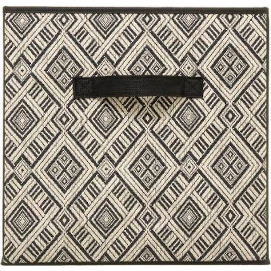 Pudełko do regału tekstylne ETHNIQUE, 31 x 31 x 31 cm