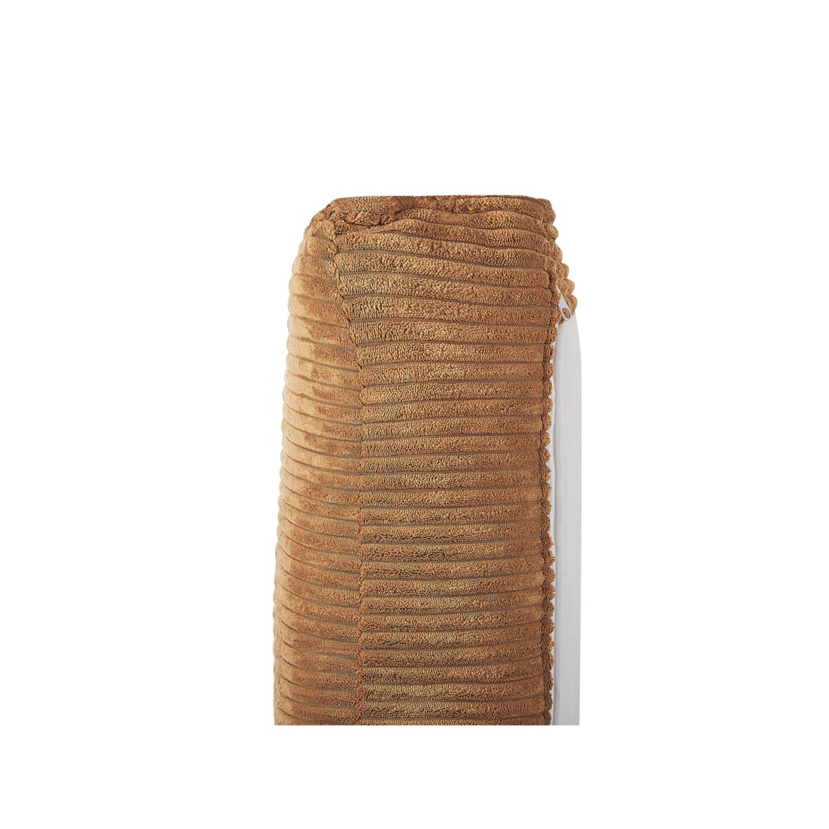 Fotel sztruksowy jasnobrązowy VIND