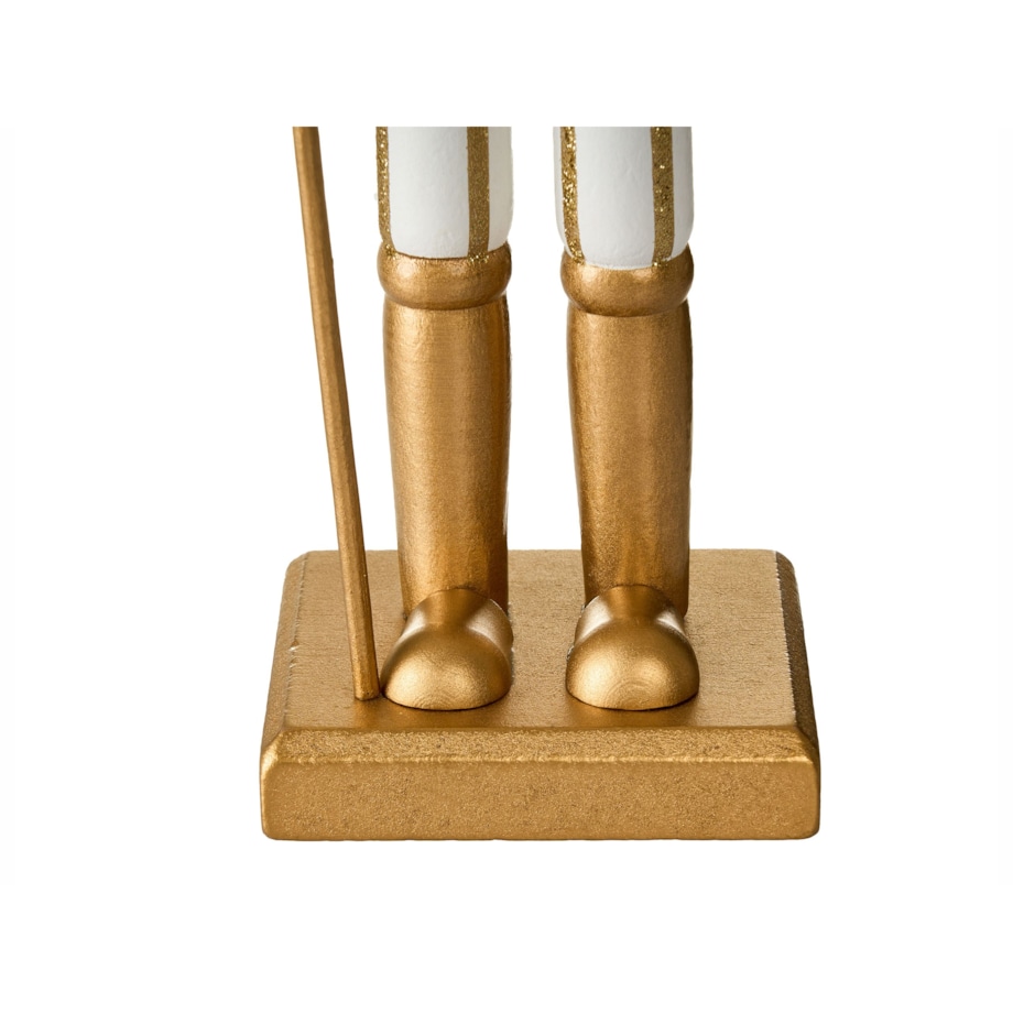 Figurka dekoracyjna LJUNGAN Dziadek do orzechów 37 cm Biały