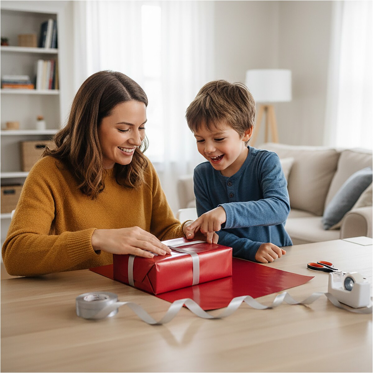 Papier do pakowania prezentów 25 METRÓW MEGAROLKA Świąteczny Do Paczek Ozdobny Urodzinowy