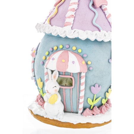 Dekoracja - wielkanocny domek LED 19,5x13x13 cm TORRE-III