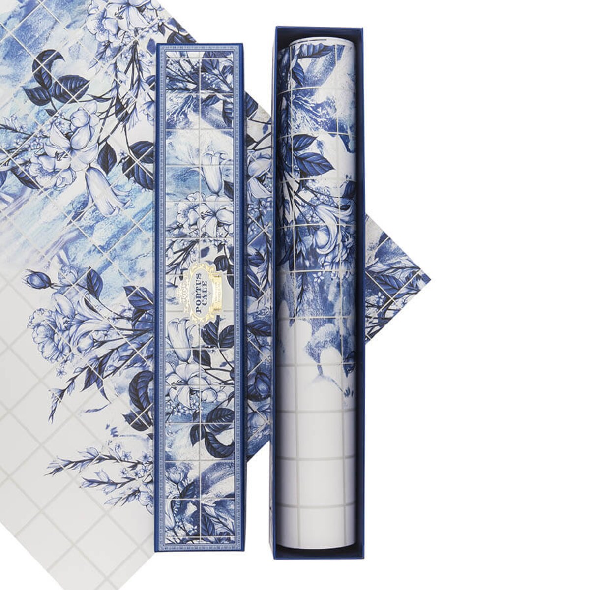 Ozdobny papier zapachowy Portus Cale gold&blue