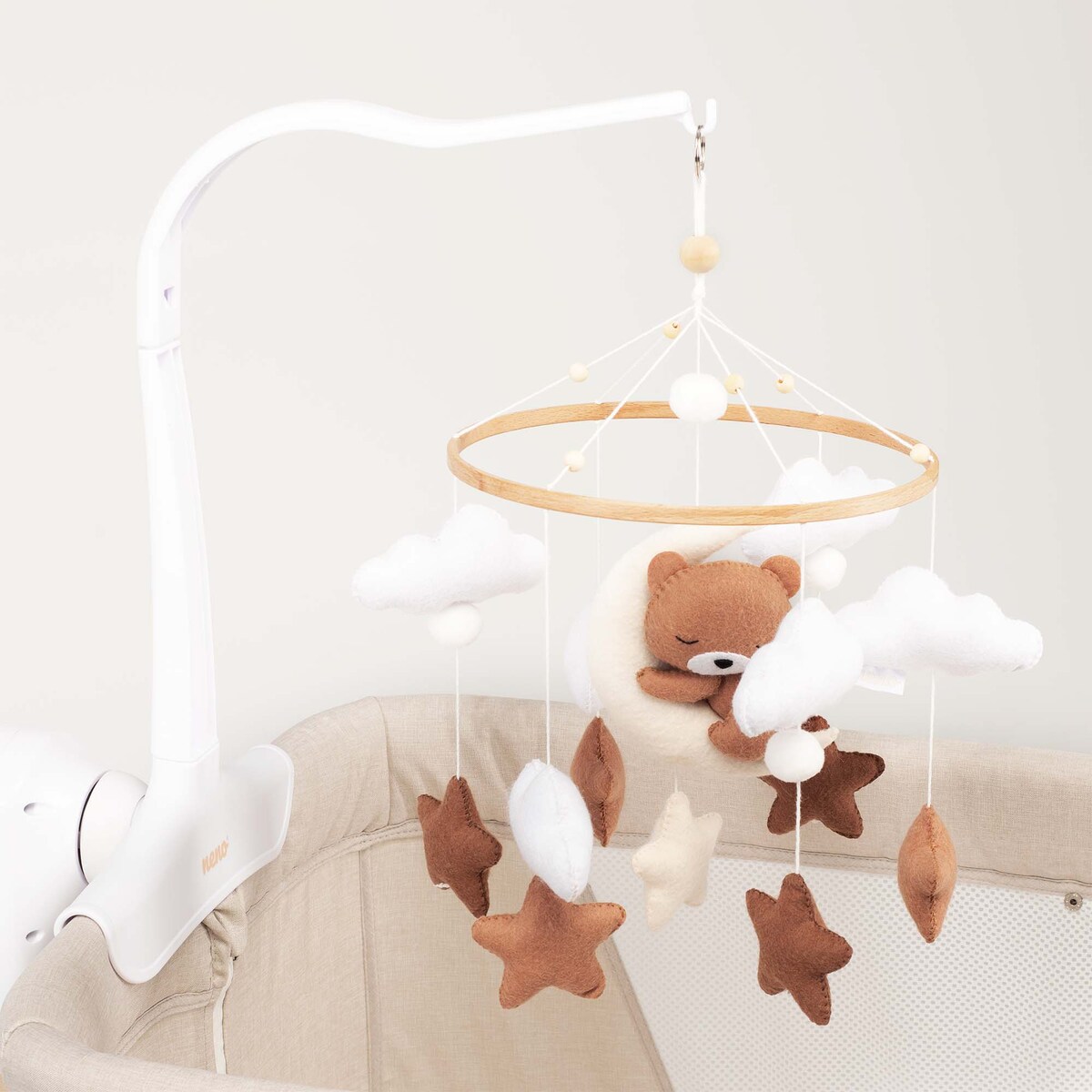 Neno Tedi - karuzela do łóżeczka z uchwytem mocującym