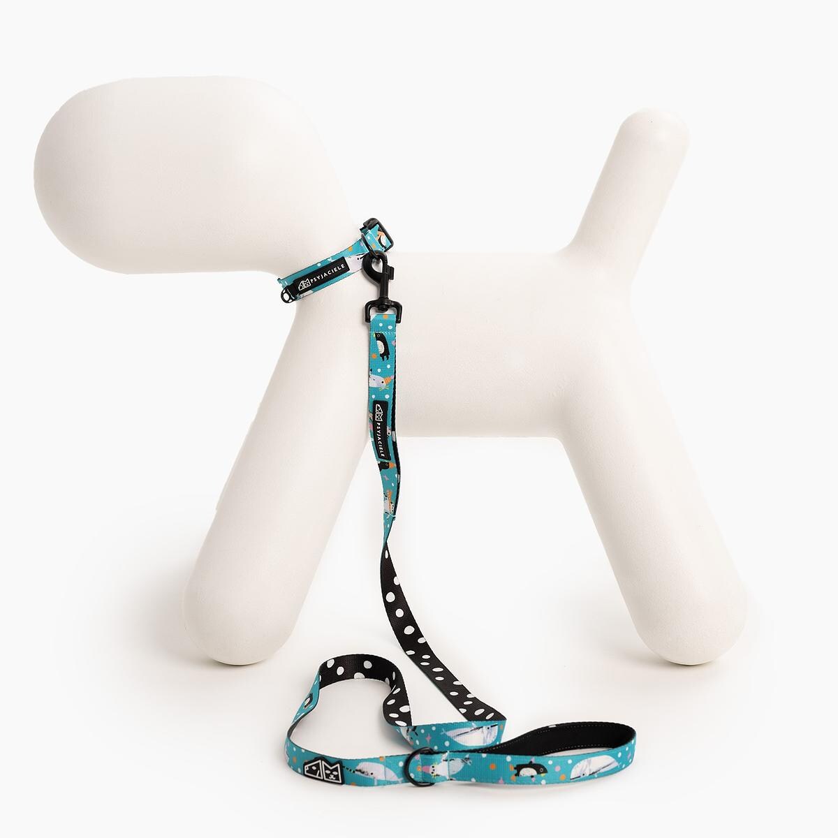 Obroża dla psa lub kota "Łot de fok?" - Szerokość taśmy: 25mm, Rozmiar: XL