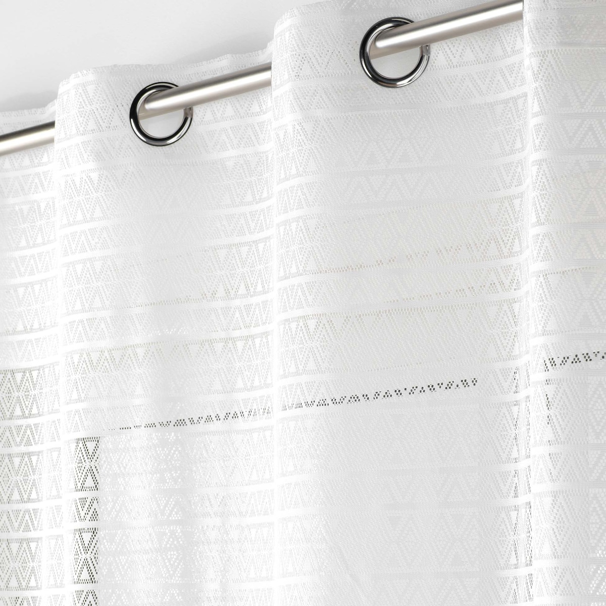 Firana na przelotkach NAOMIE, 140 x 240 cm