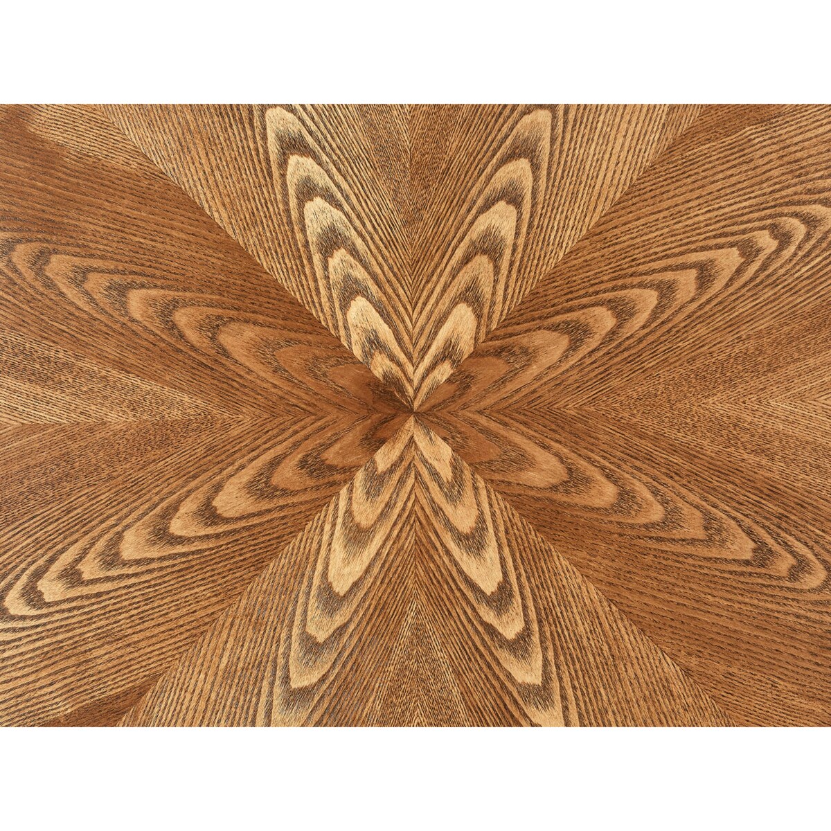 Stół do jadalni LORENZO Ciemnobrązowy 120 cm 120 cm Drewno