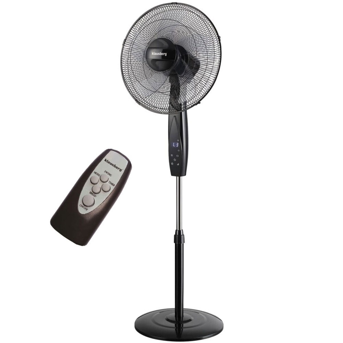 Wentylator podłogowy z pilotem i timerem 40cm 50W KLAUSBERG