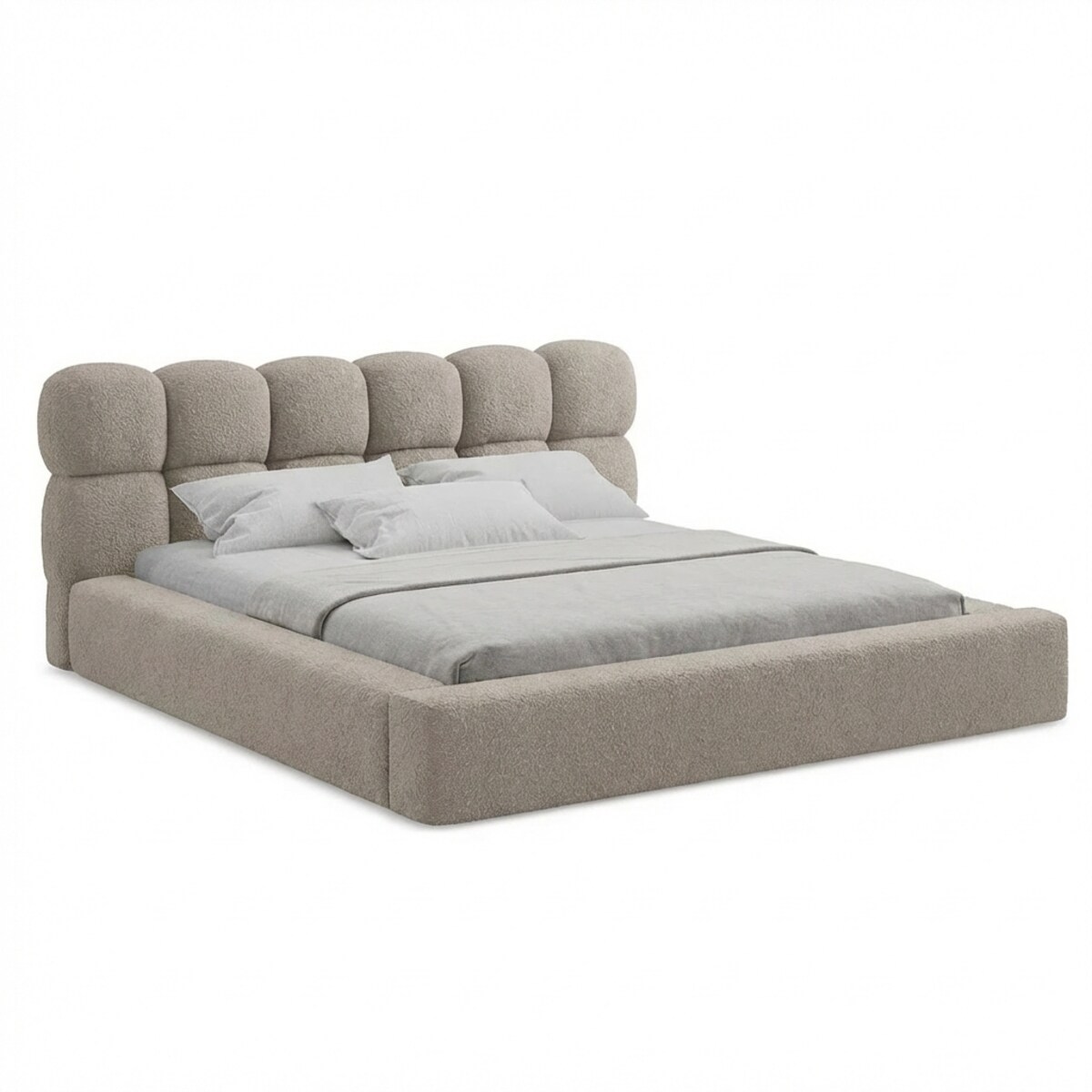 Łóżko Tapicerowane Lusso 160X200 Stelaż Pojemnik Na Pościel Abriamo 03