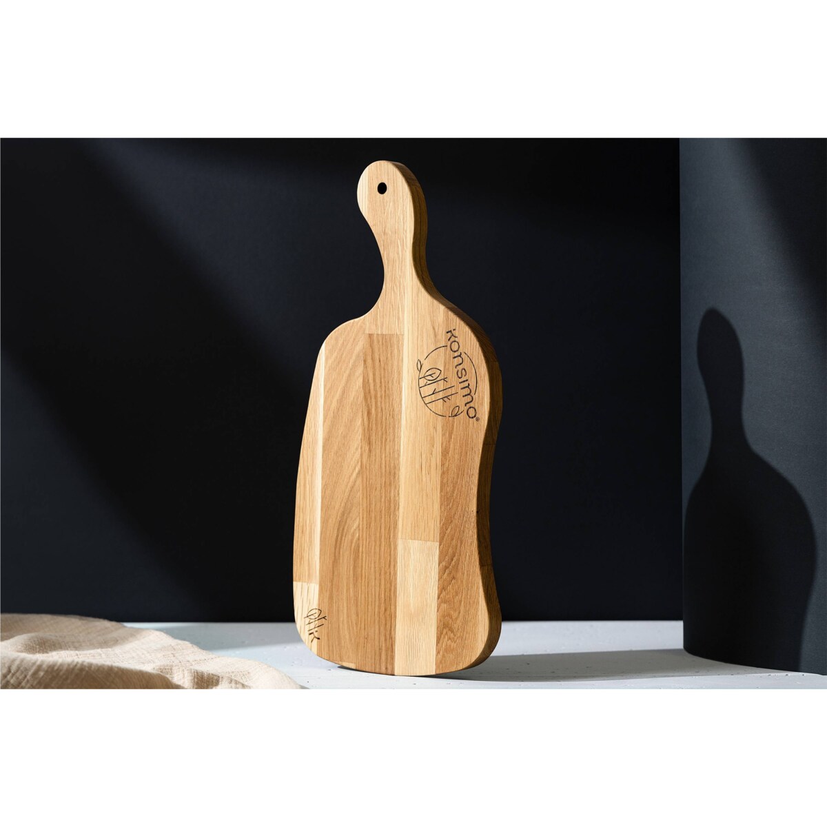 Konsimo LIVO Deska do krojenia, drewno dębowe