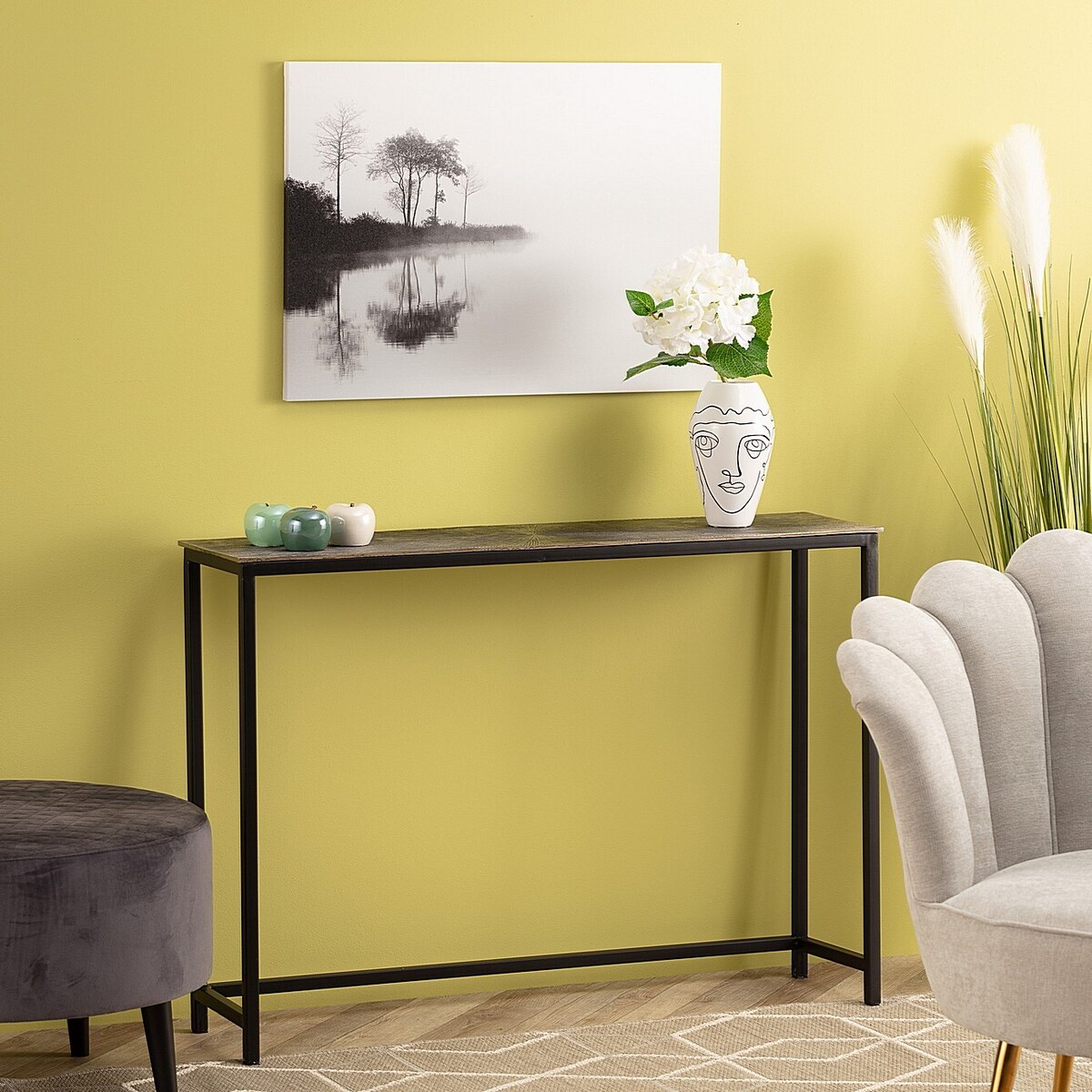 Konsola James 103x27x73cm, 103 x 27 x 73 cm