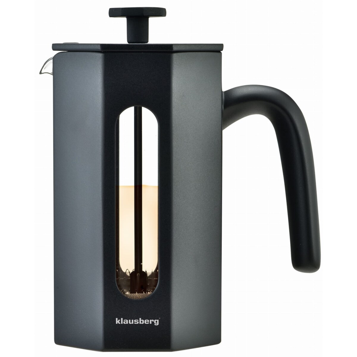 Zaparzacz do kawy herbaty 0.60L French Press czarny KLAUSBERG