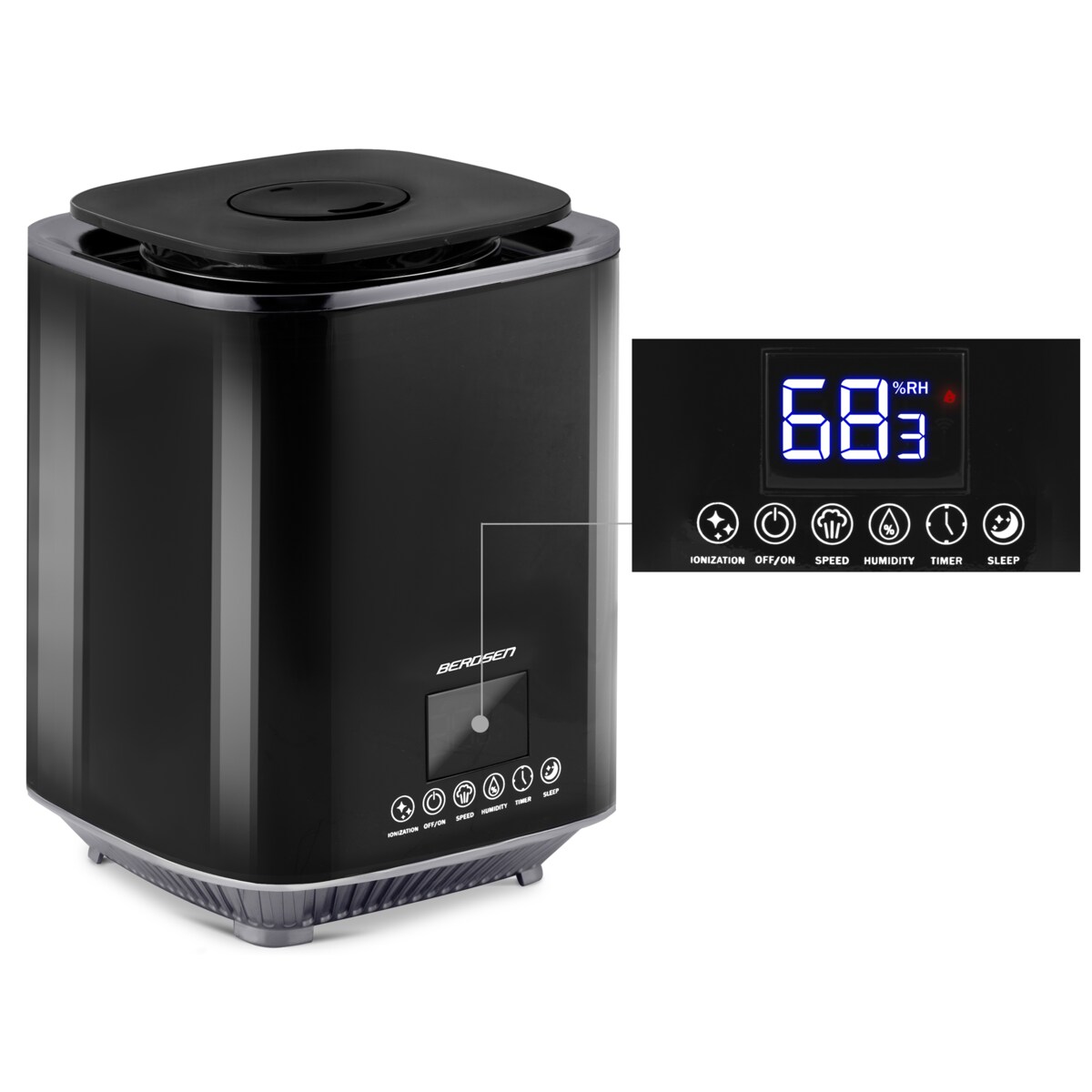 Nawilżacz powietrza ultradźwiękowy aromaterapia Berdsen