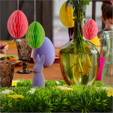 Wiosenna Trawa Ozdoba 25X25 Cm Stroik Wielkanocny Ozdobna Dekoracyjna