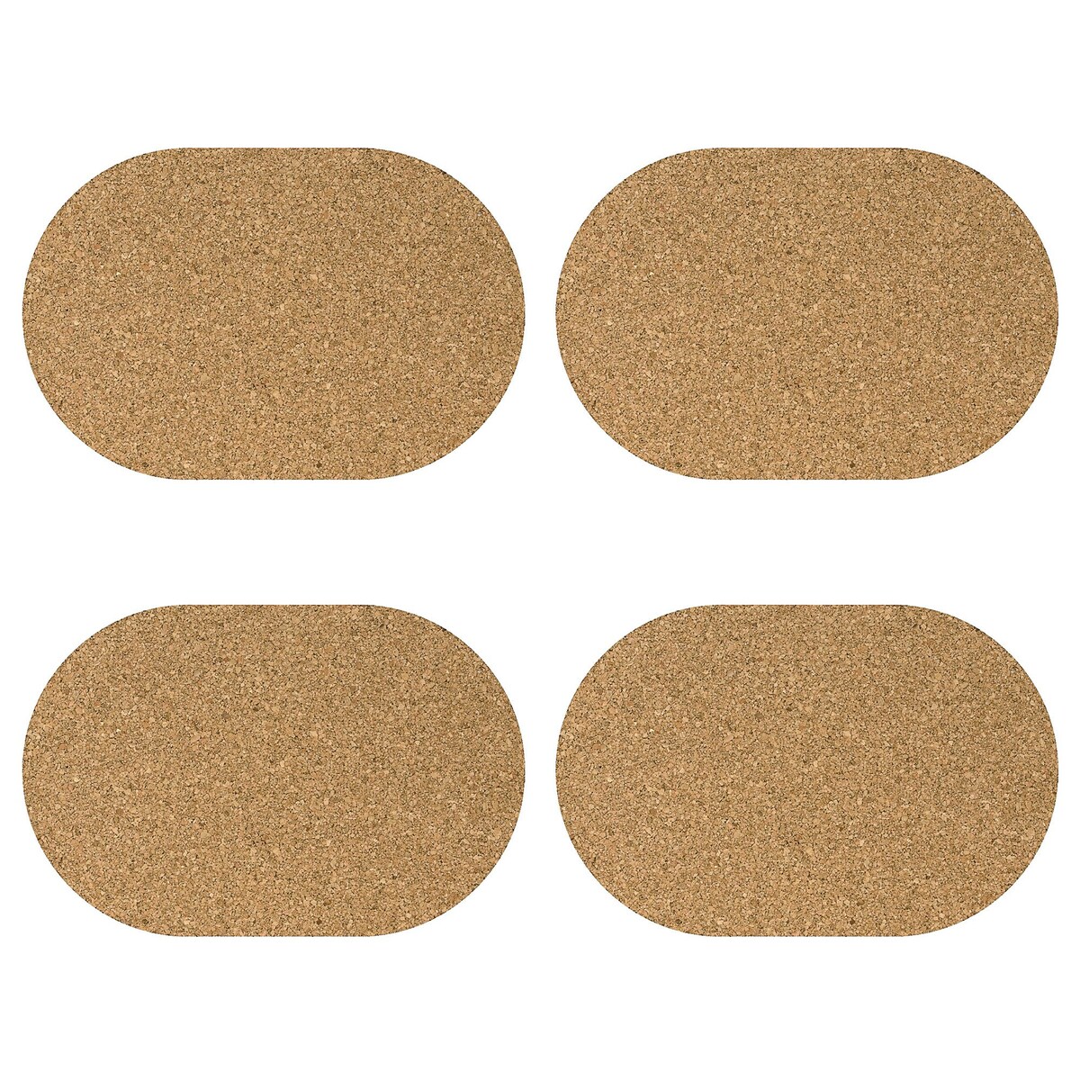 Podkładki korkowe na stół - 4 sztuki w komplecie, ZELLER