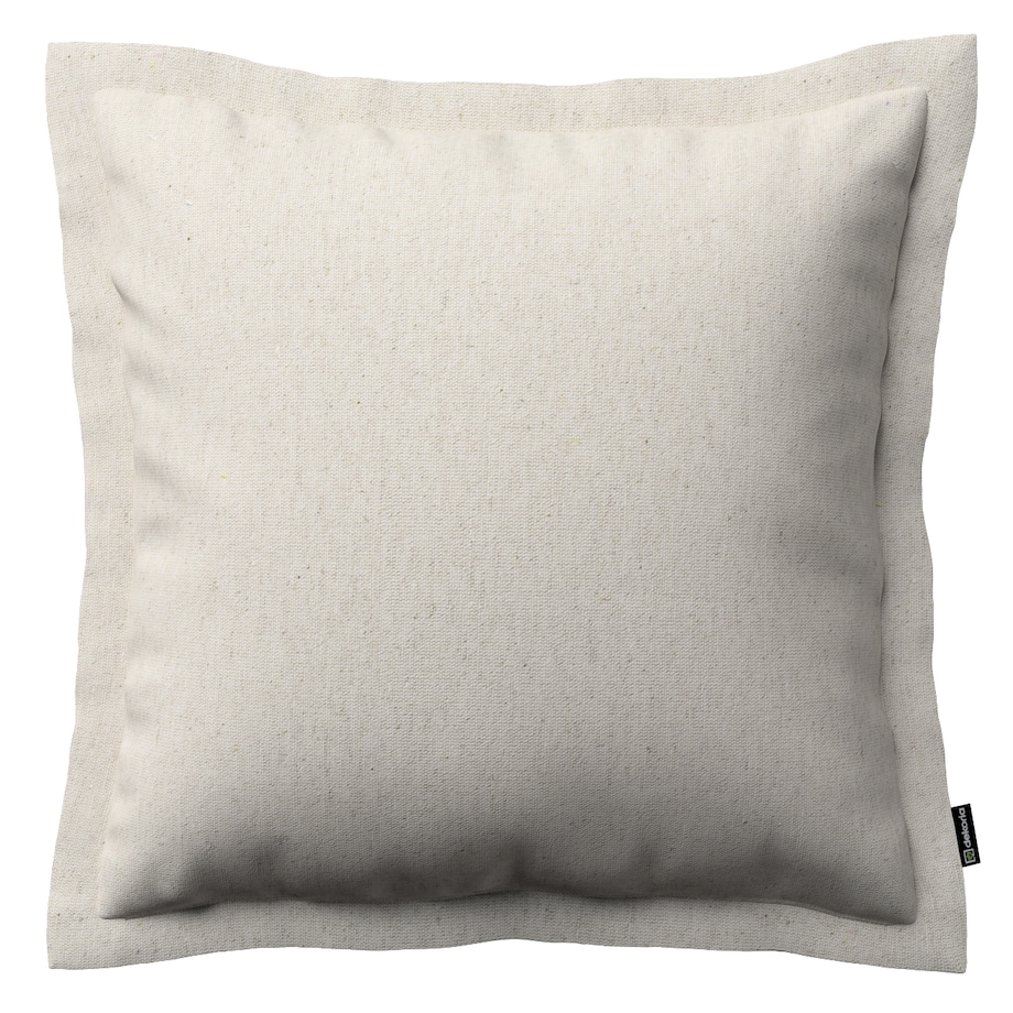 Poszewka Mona na poduszkę 45x45 melanż szaro-beżowy