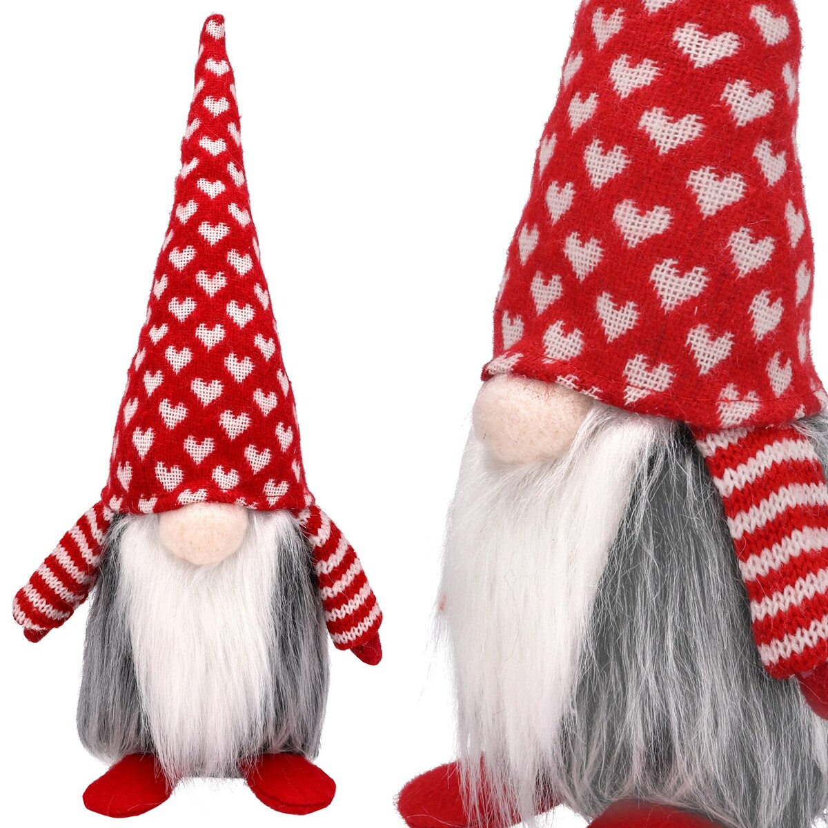 SKRZAT świąteczny KRASNAL gnom Mikołaj na święta