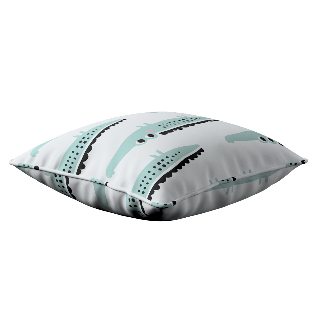 Poszewka Lola 45x45 ecru-zielony