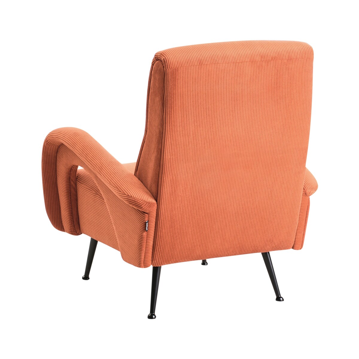 Fotel SVALOV Sztruks Pomarańczowy