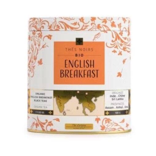 Herbata czarna w puszce English Breakfast, 100 g, terre d'Oc