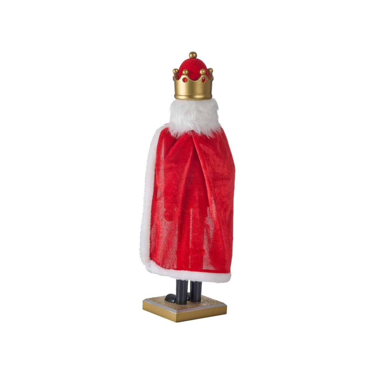 Figurka dekoracyjna HALLSJON Dziadek do orzechów 50 cm Czerowny/ zielony