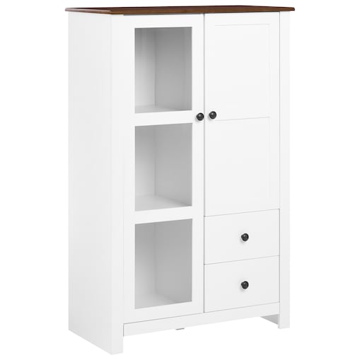 Witryna PIMBA 80 cm Biały