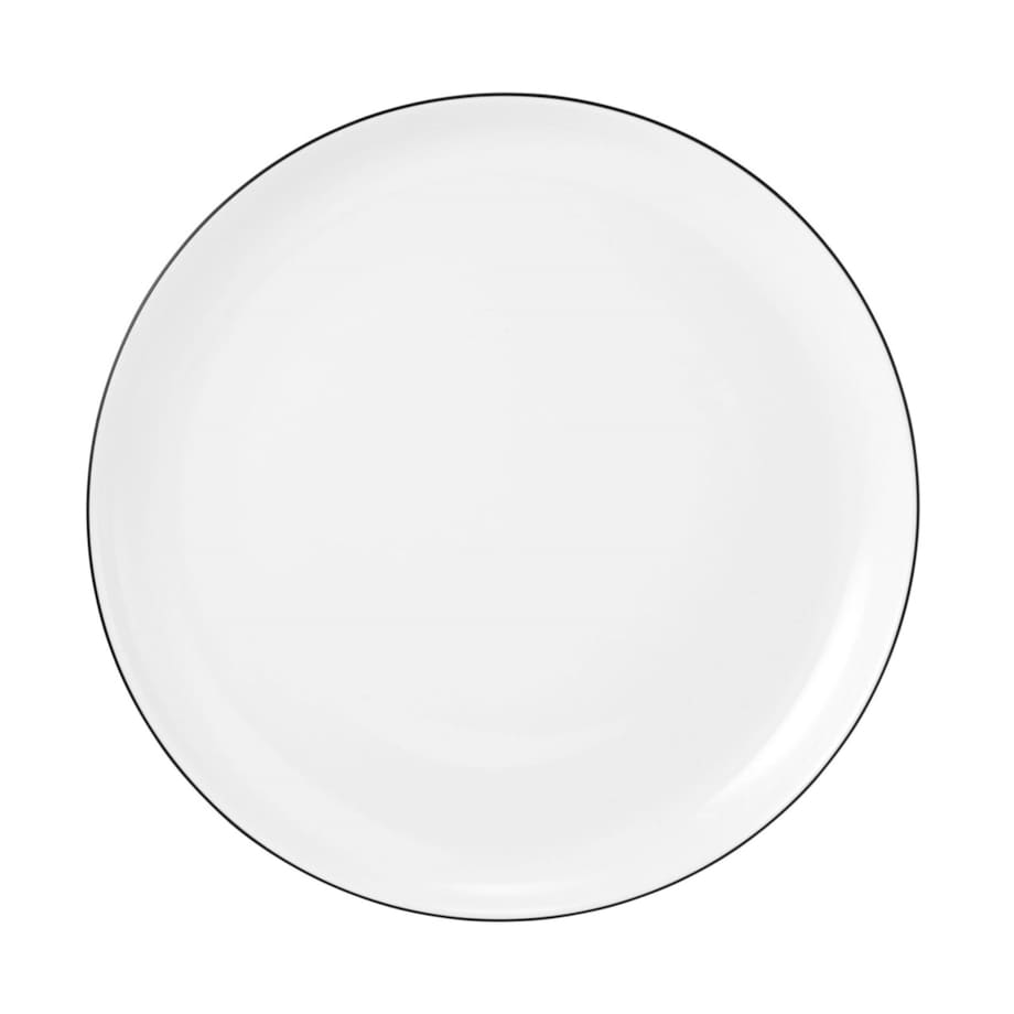 SELTMANN LIDO BLACK LINE Zestaw 6 talerzy obiadowych 20 cm