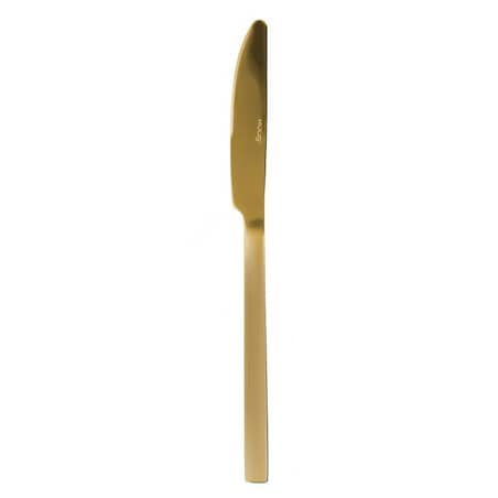 Nóż obiadowy Piano gold 29095