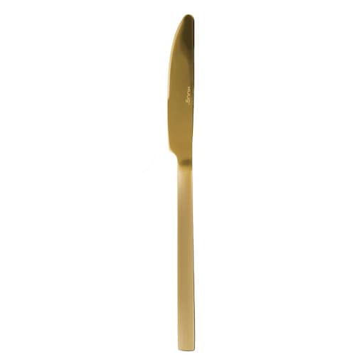 Nóż obiadowy Piano gold 29095