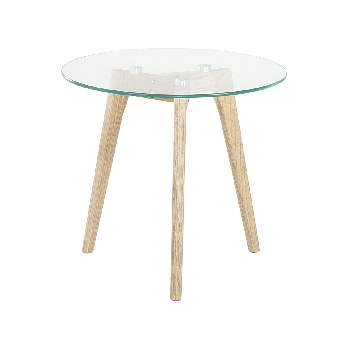 Zestaw 2 stolików kawowych szklanych MISSOURI