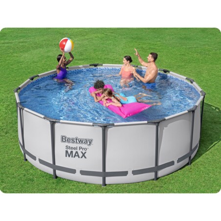 Basen ogrodowy stelażowy 396x122cm Bestway zestaw